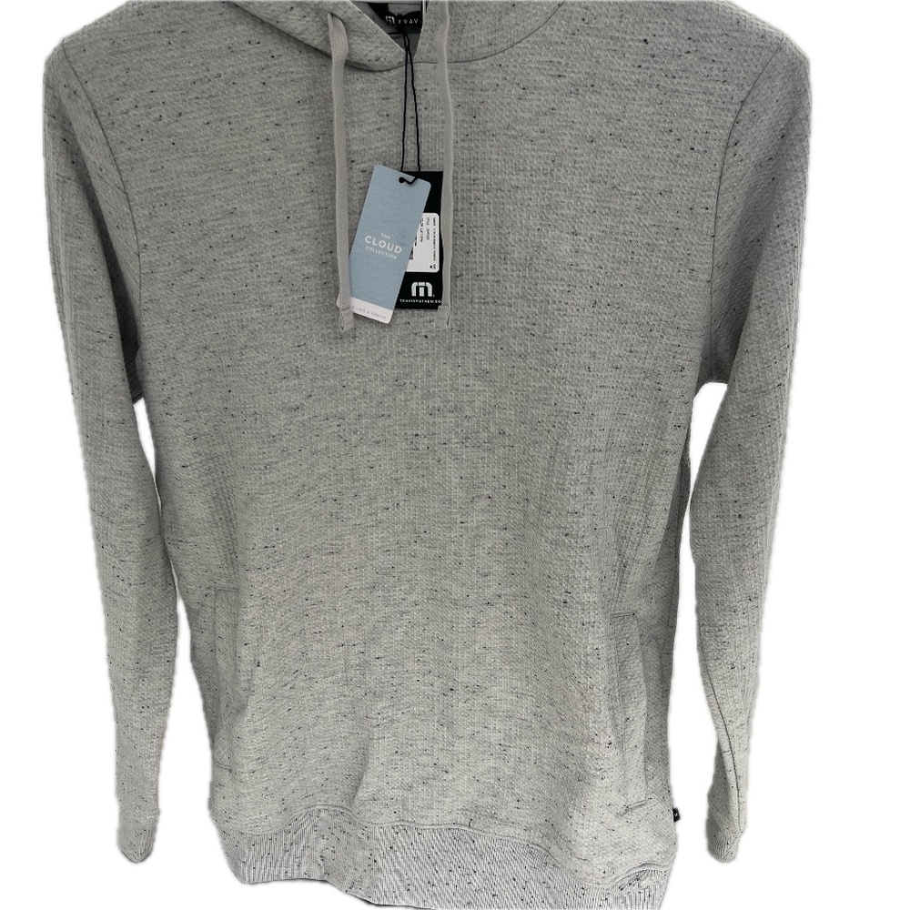 Travis Mathew Cloud Waffle Hoodie - Light Grey - various sizes